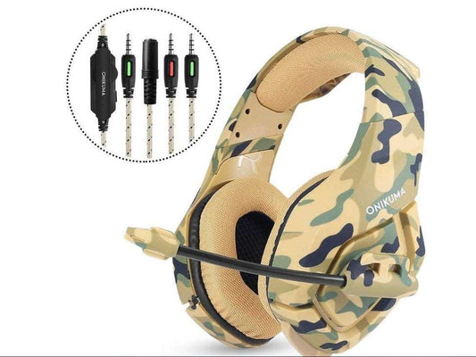 Destruction Camouflage Gaming Headset - Arovion