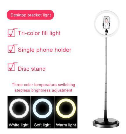 Selfie Ring Light LED Portable For Youtube Vlog Live Photo - Arovion