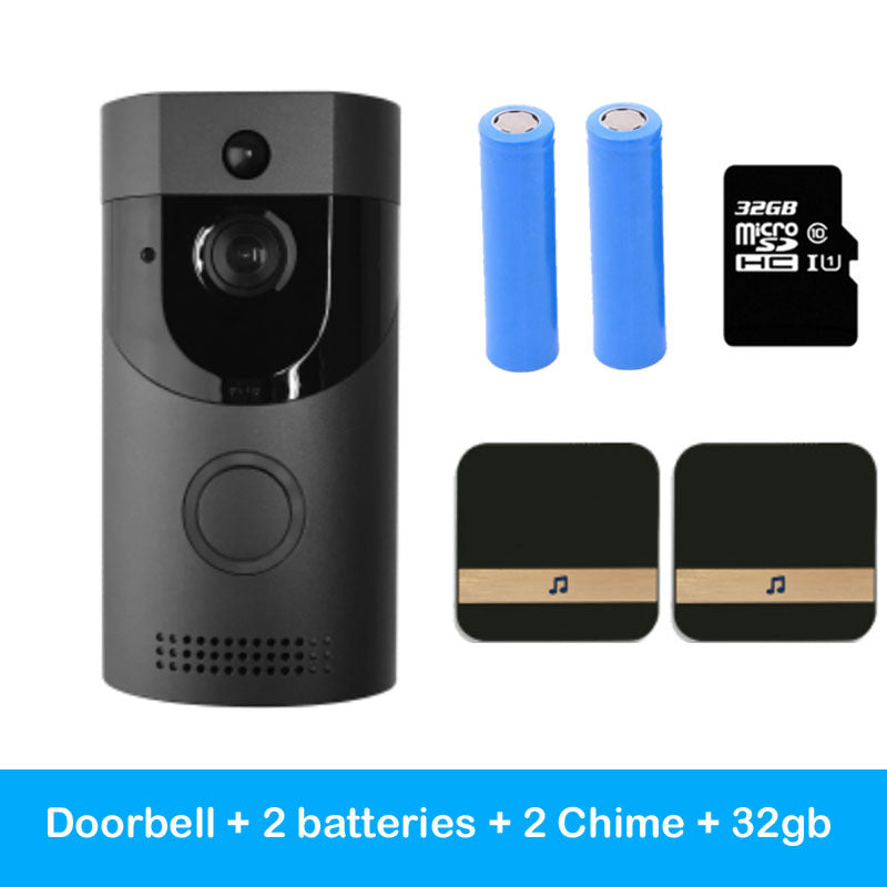 Home alarm smart wifi video doorbell wireless video intercom - Arovion