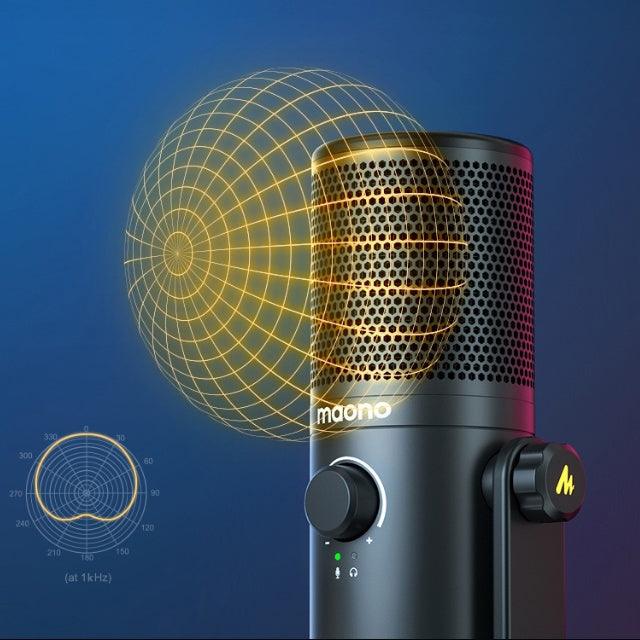 Computer Games Microphone Live Voice Noise Cancelling - Arovion