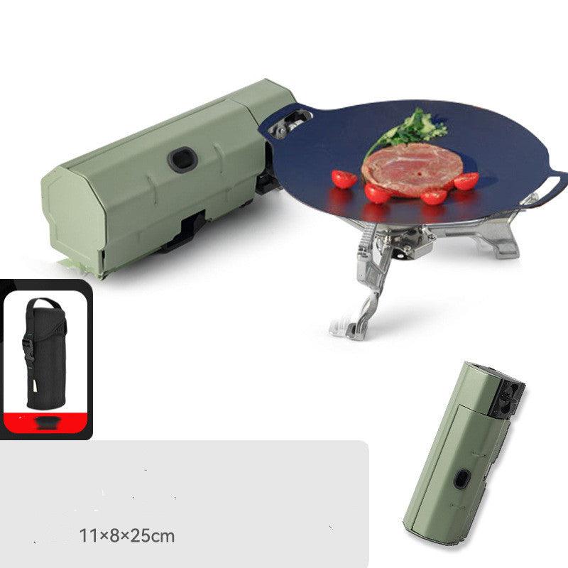 Camping Gas Stove Portable Folding Cassette Stove - Arovion