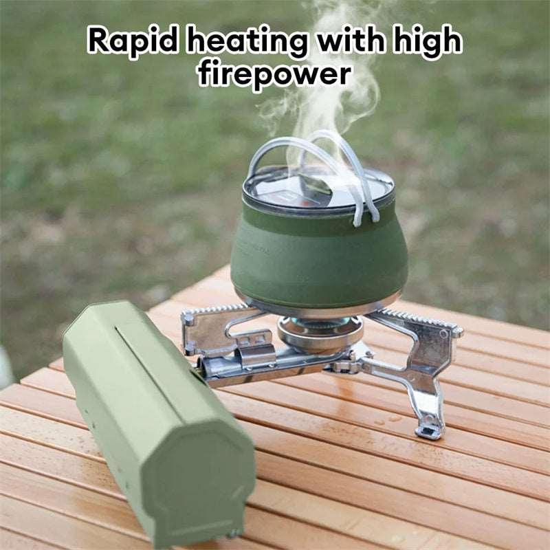 Camping Gas Stove Portable Folding Cassette Stove - Arovion