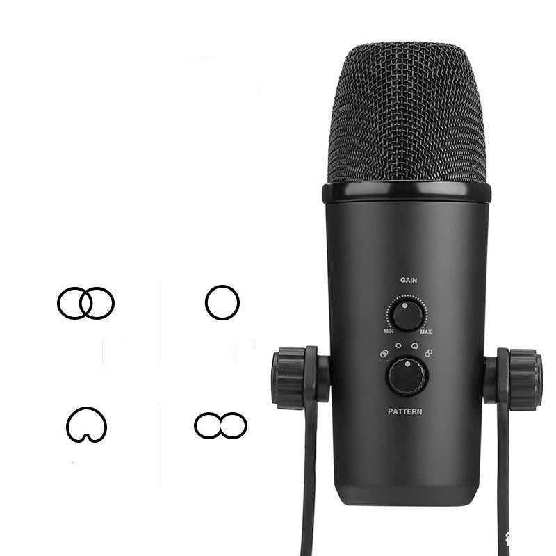 Condenser Microphone Eat Broadcast  Recording Built-in Sound Card - Arovion