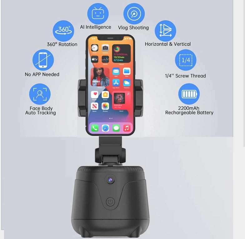 Dual-axis Q8 Intelligent AI Face Recognition Automatic Tracking Stabilizer - Arovion