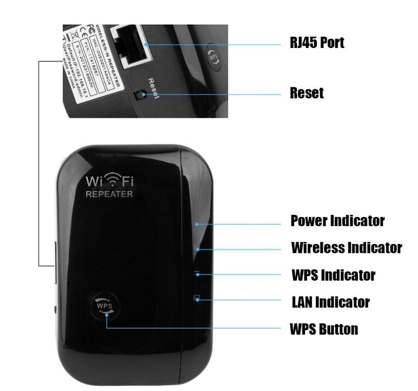 Wifi Repeater Wifi Signal Amplifier - Arovion