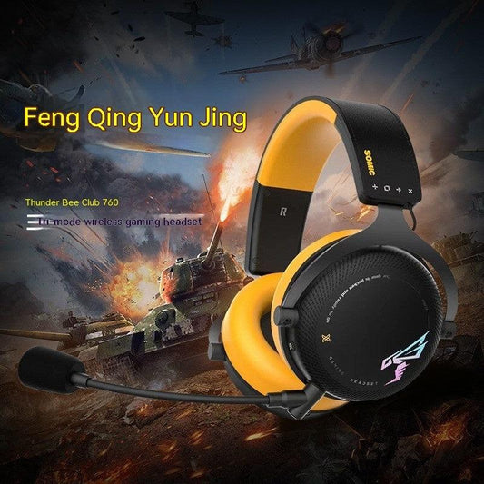 G760 Wireless Bluetooth Three-mode Headphone - Arovion