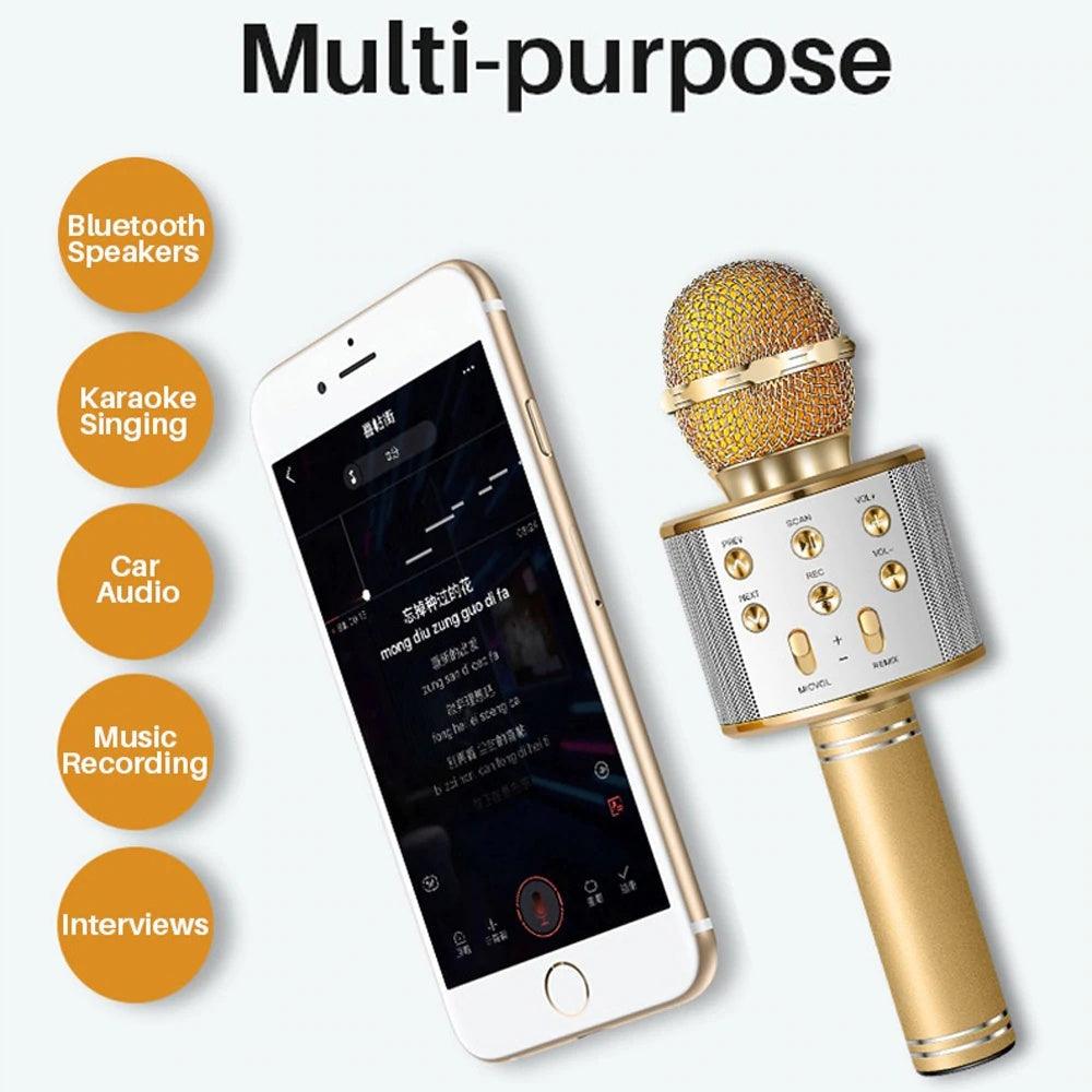 Wireless Microphone Portable Bluetooth Mini - Arovion