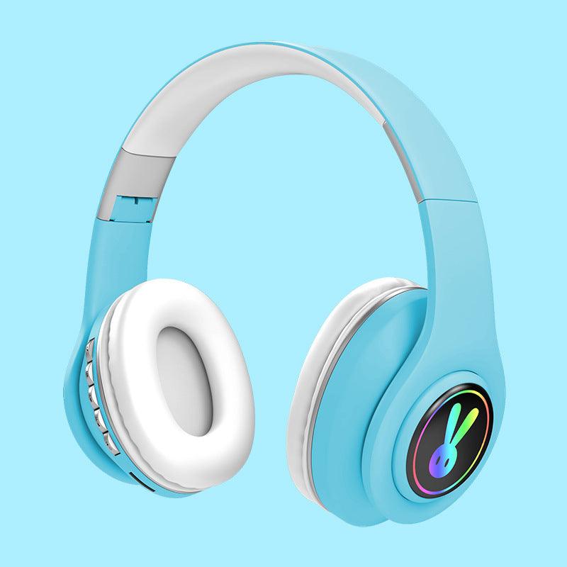 Head-mounted Macaron Color Stereo Wireless Headset - Arovion