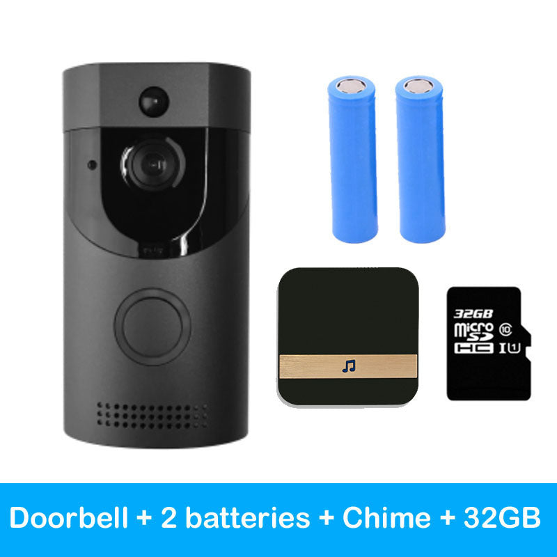 Home alarm smart wifi video doorbell wireless video intercom - Arovion