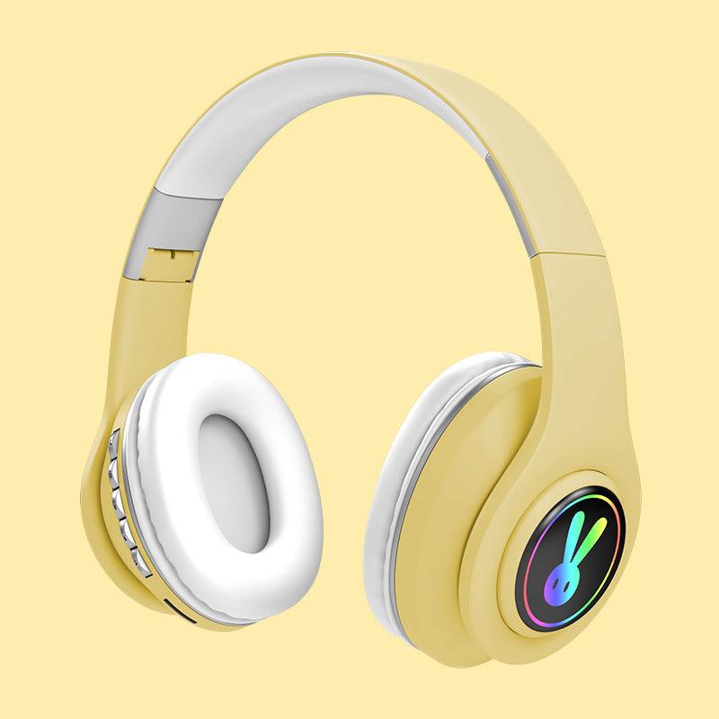 Head-mounted Macaron Color Stereo Wireless Headset - Arovion