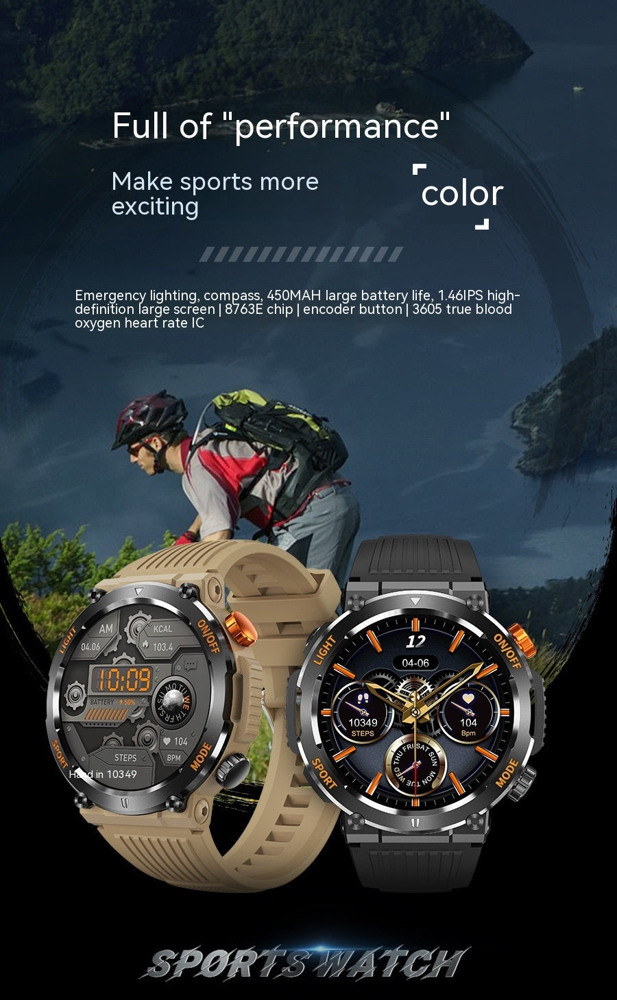 Fashion Personality Sport Smart Watch - Arovion