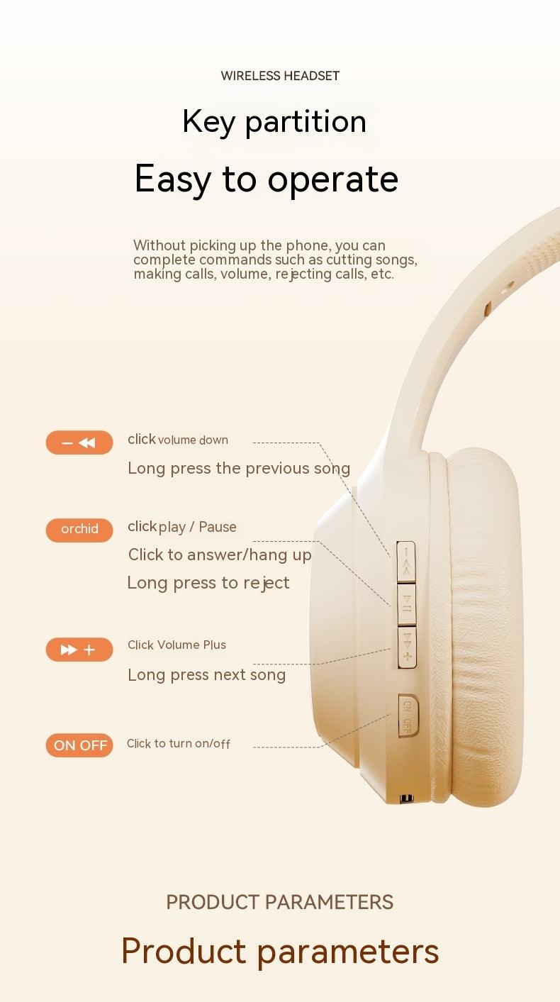 Wireless Bluetooth Headset Good-looking Mobile Phone Tablet Headset - Arovion