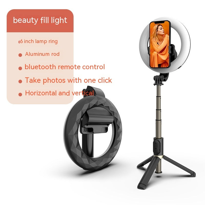 Bluetooth Self Ring LED Fill Light Tripod - Arovion