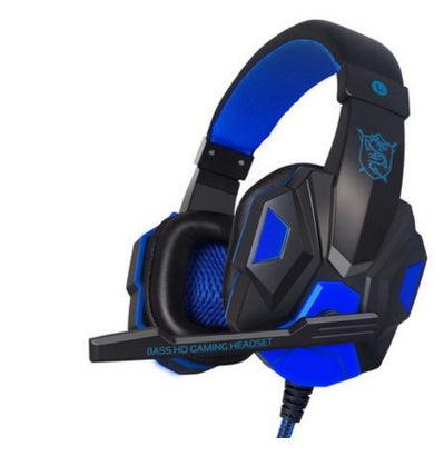 Pu mind pc780 black blue head game Gaming Headset - Arovion