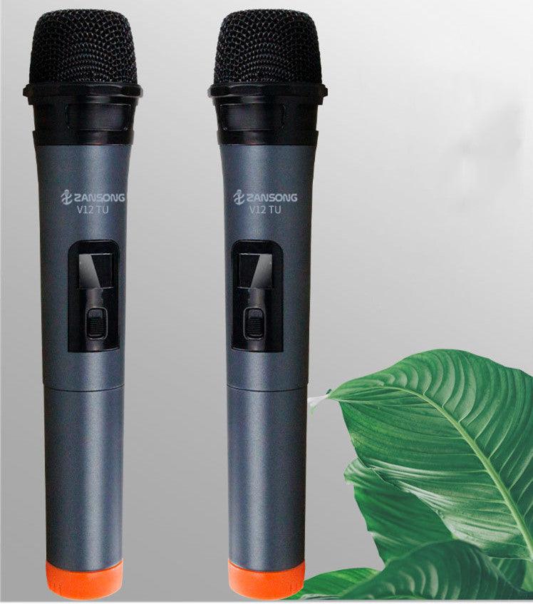 Wireless V12 Is Suitable For Speaker Amplifier Computer Handheld Microphone - Arovion