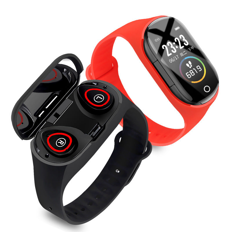 Smart bracelet earphone combo - Arovion