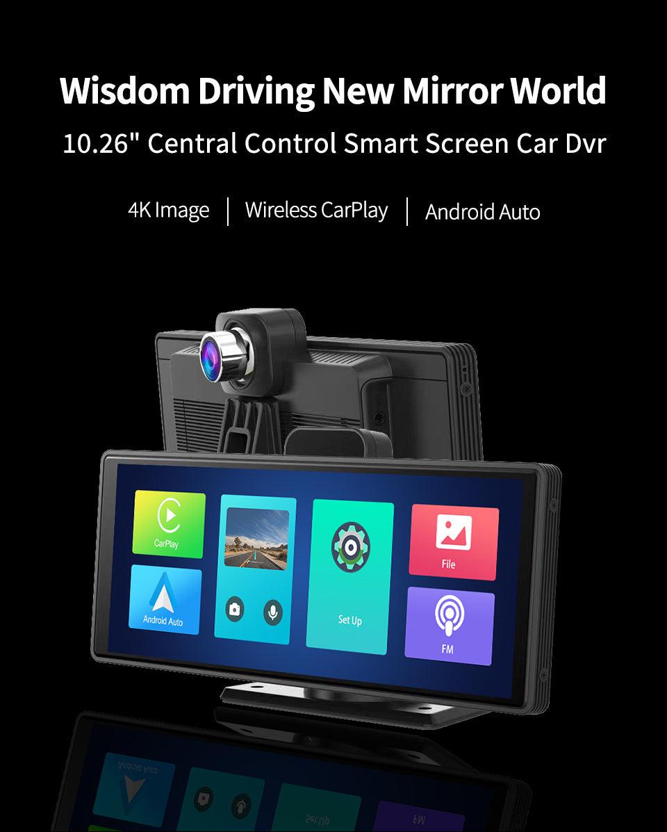 Smart Screen Dual Recording 1080P Streaming Car play Recorder - Arovion