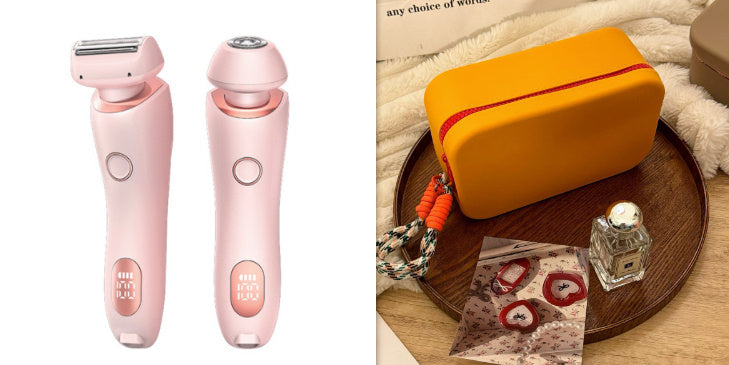 2 In 1 Hair Removal Epilator USB Rechargeable - Arovion