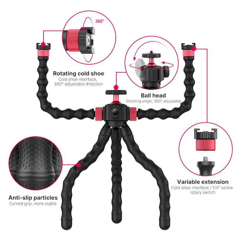 Octopus Camera Tripod - Arovion