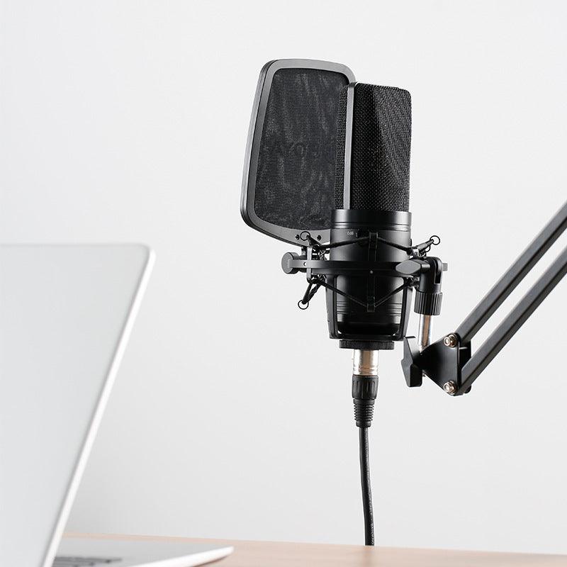 Condenser microphone large diaphragm K song computer - Arovion