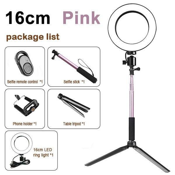 Compatible with Apple Tripod Live Bracket Set Ring Light - Arovion