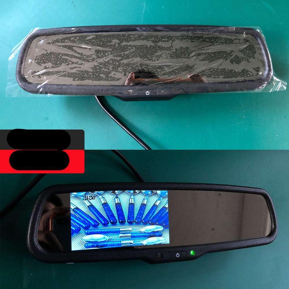 4.3 inch monitor with auto-dimming rearview mirror - Arovion