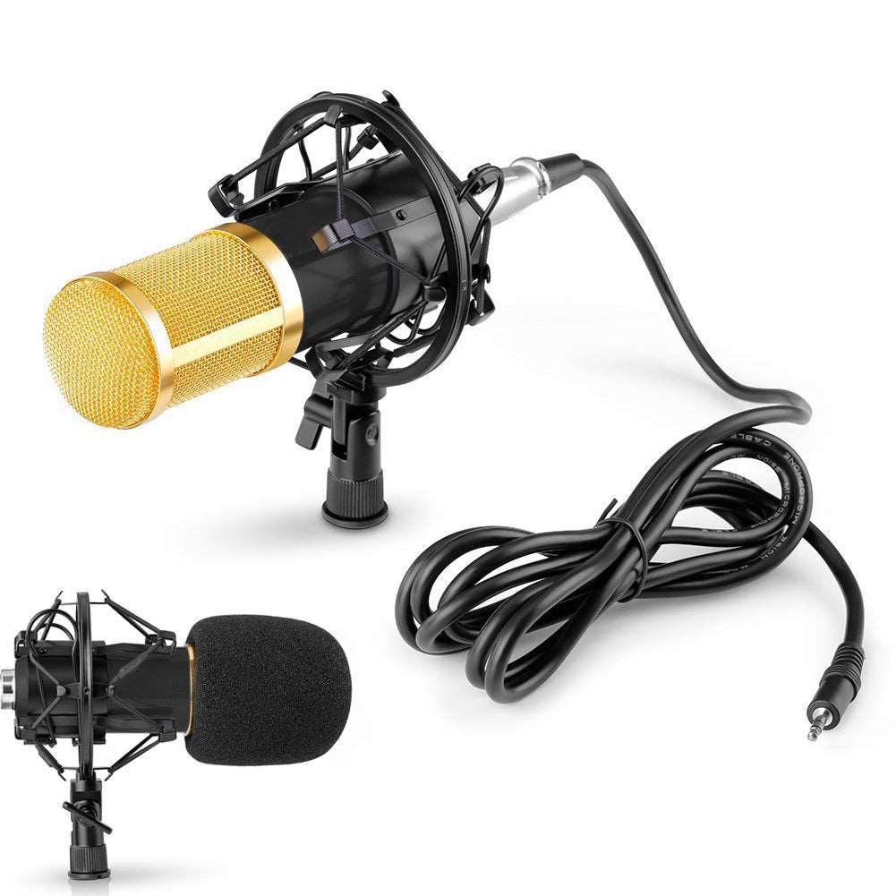 BM800 Condenser Anchor Recording Live Microphone Set - Arovion