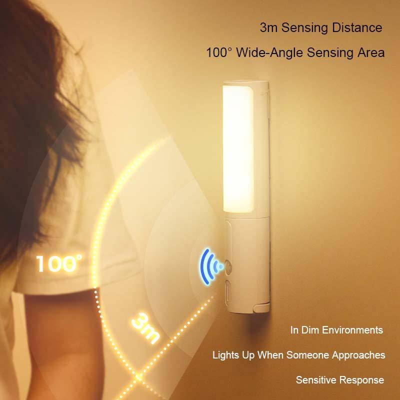 Smart Human Body Induction Motion Sensor LED Night Light - Arovion