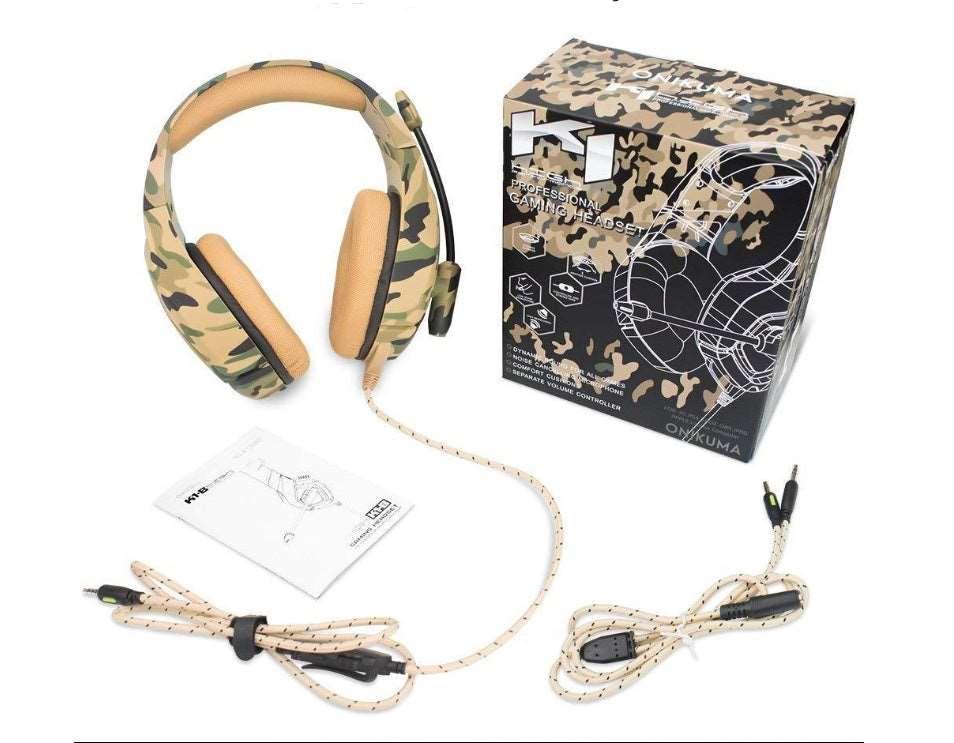 Destruction Camouflage Gaming Headset - Arovion