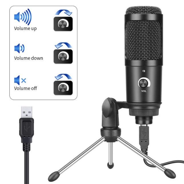 USB Microphone for laptop and Computers for Recording - Arovion