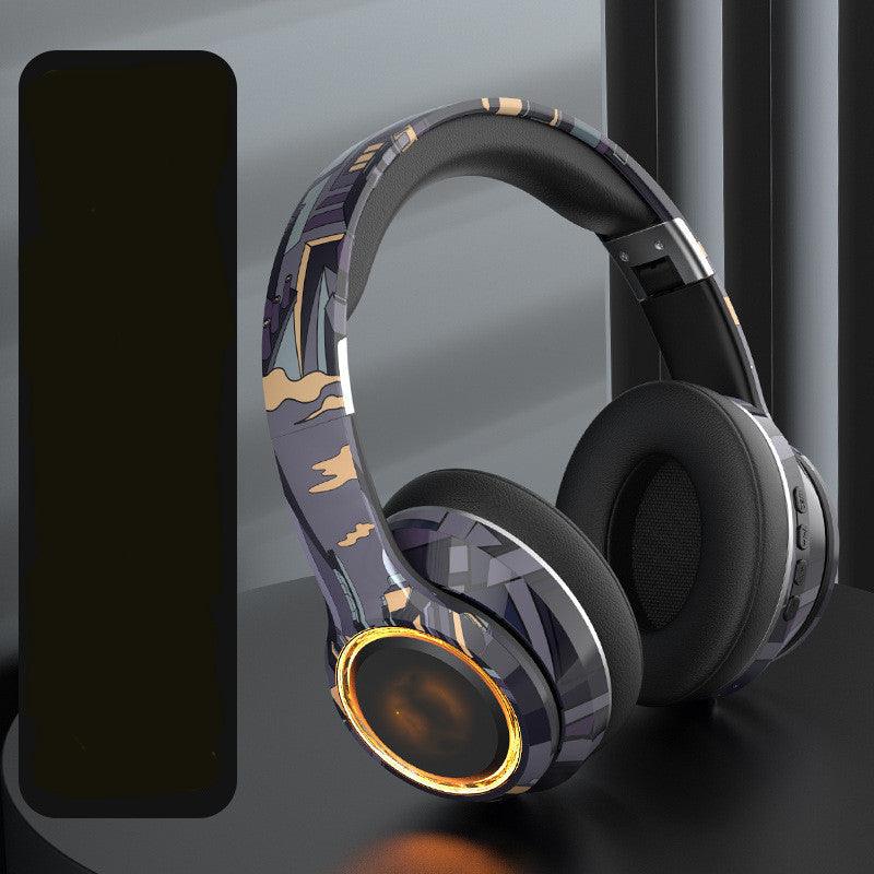 Bluetooth Headphones 5.2 Pluggable Illumination - Arovion