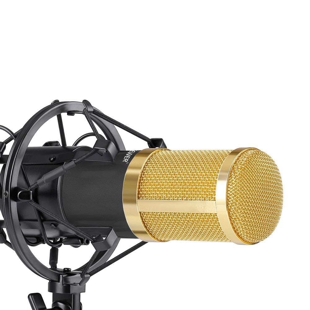 NW 800 CONDENSER MICROPHONE SHOCK MOUNT POWER CAB - Arovion