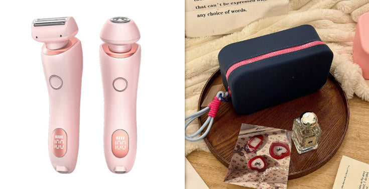 2 In 1 Hair Removal Epilator USB Rechargeable - Arovion