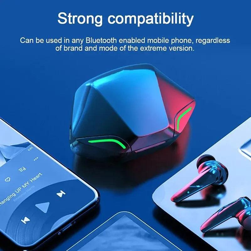 X15pro Original TWS G11 Wireless Headphones Game Bluetooth - Arovion