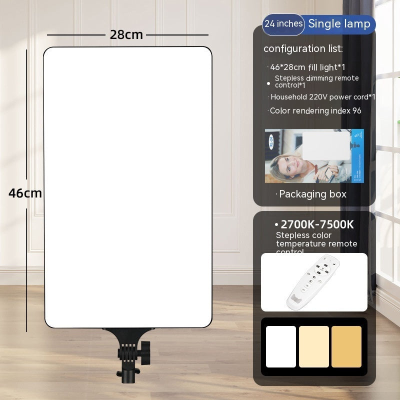 Live Photography Selfie Large Screen Flat Fill Light - Arovion