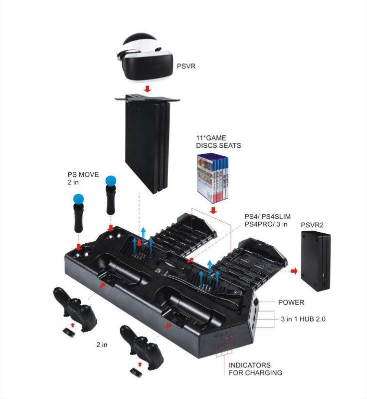 PS4 multi-function charger charger - Arovion