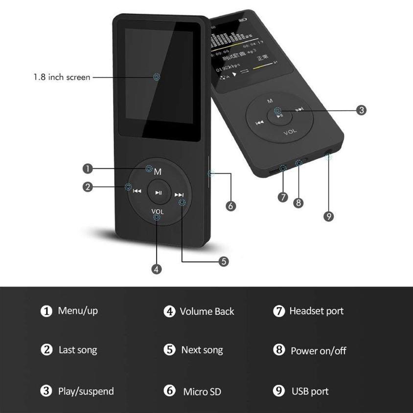 Portable MP3 player - Arovion