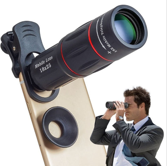 External 18 times mobile phone telephoto lens high-definition - Arovion