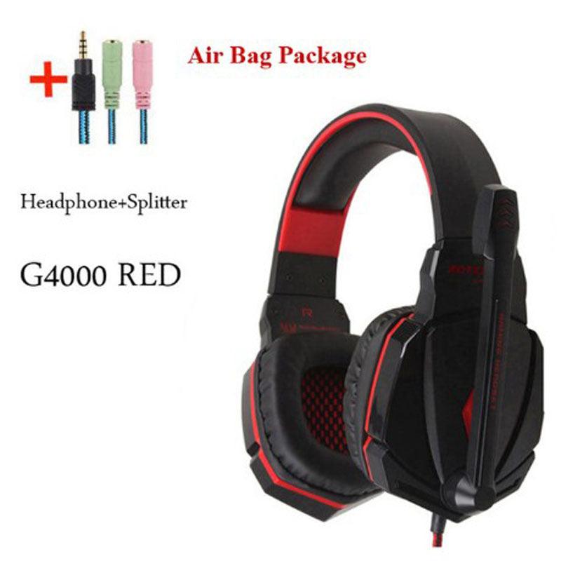 Wired Gaming Surround Sound Stereo Earphones With Microphone - Arovion