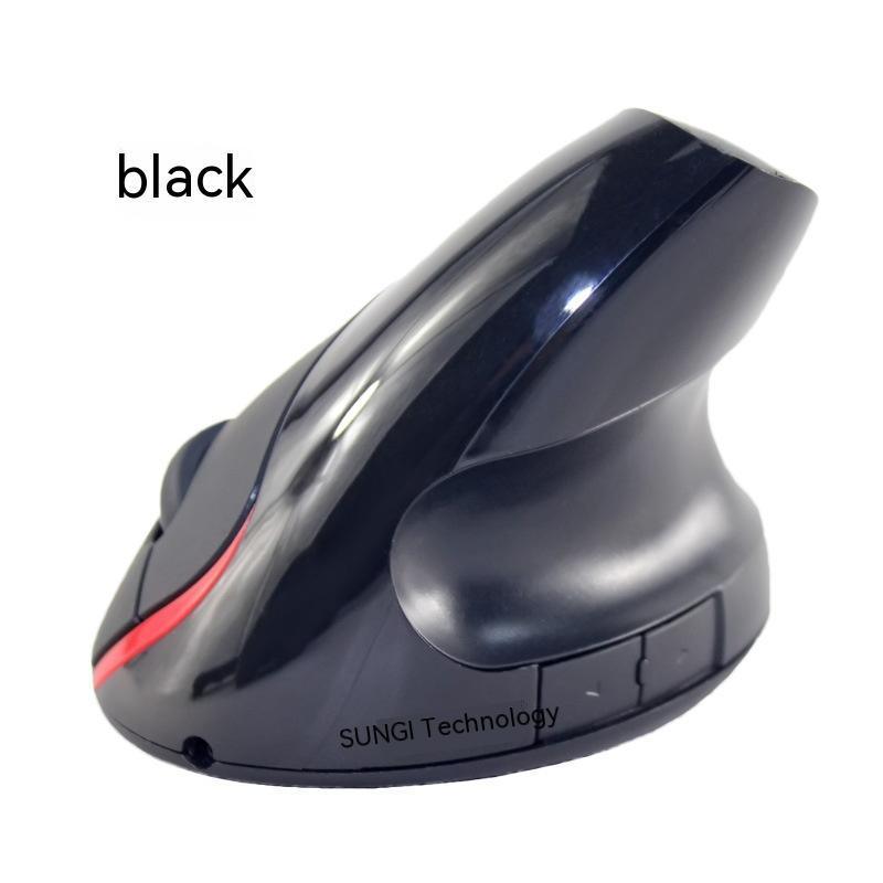 Wireless Vertical Rechargeable Battery Mouse Ergonomic Grip Mouse - Arovion