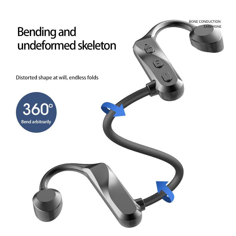 Bone Conduction Bluetooth 5.0 Waterproof Headphones - Arovion