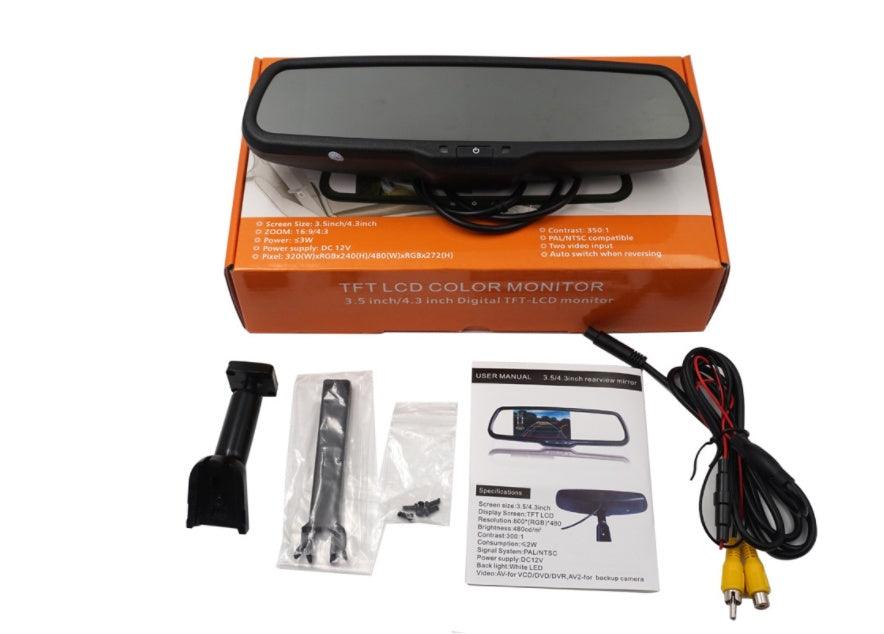 4.3 inch monitor with auto-dimming rearview mirror - Arovion