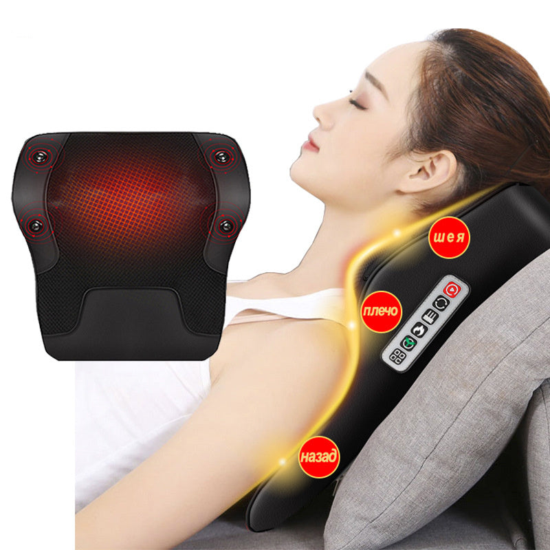 Neck Infrared Kneading Heating Smart Home Office Massage Pillow - Arovion