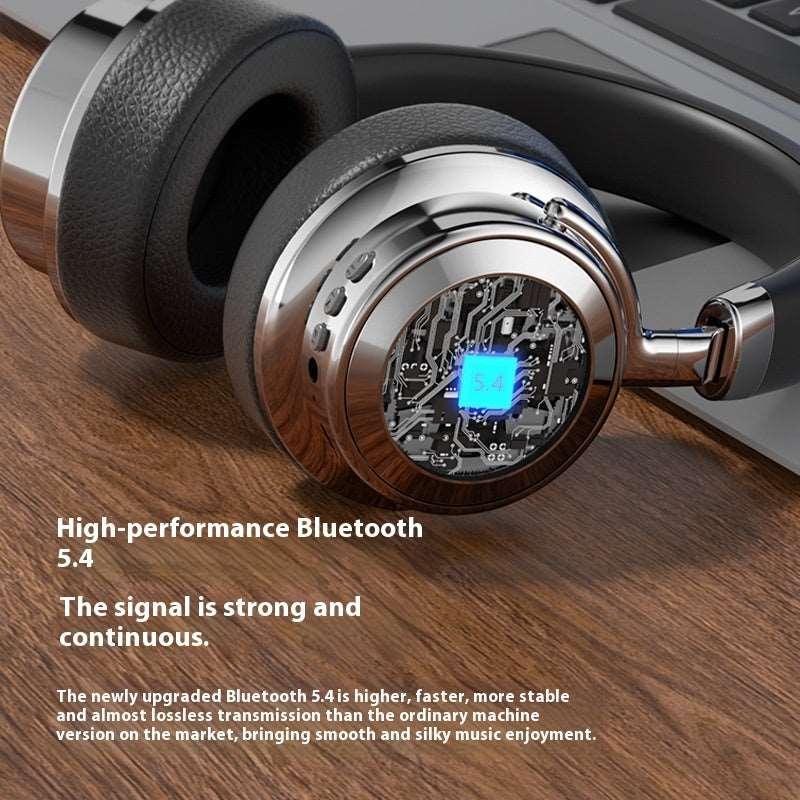 Briefcase Ear Metal Retro Bluetooth Headset - Arovion