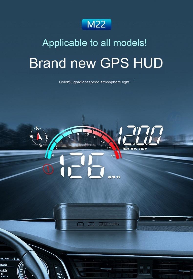 Head-Up Display Car GPS Universal Speed Compass - Arovion