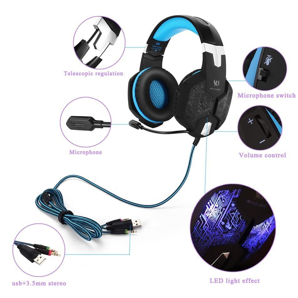 Gaming Headset with Microphone - Arovion