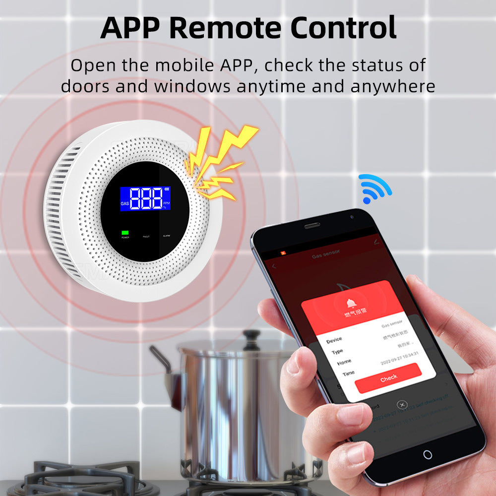 Smart Home WIFI Gas Detector - Arovion