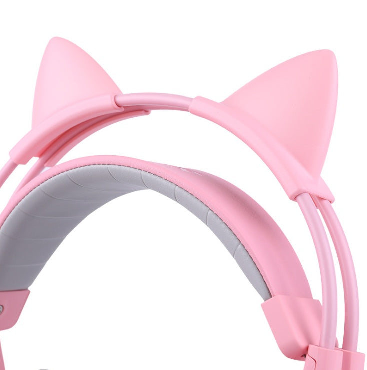 G951USB 7.1 Virtual Surround Sound Headsets LED Cat Ear Headphones - Arovion