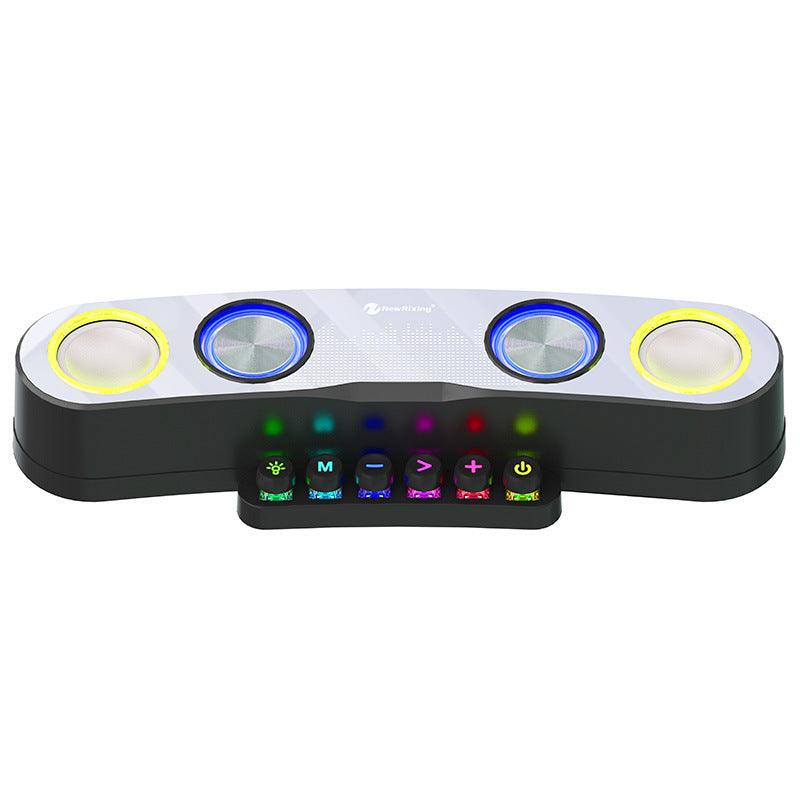 Desktop Colorful Gaming Bluetooth Speaker with LED - Arovion