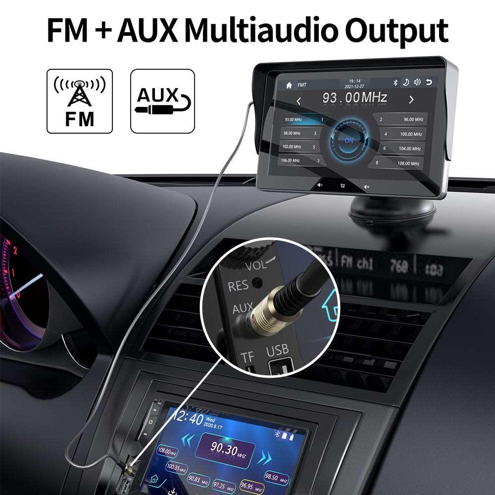 7 Car Wireless CarPlay Display Cigarette Lighter Interface - Arovion